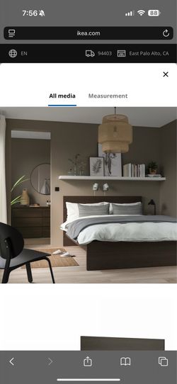 IKEA queen bed