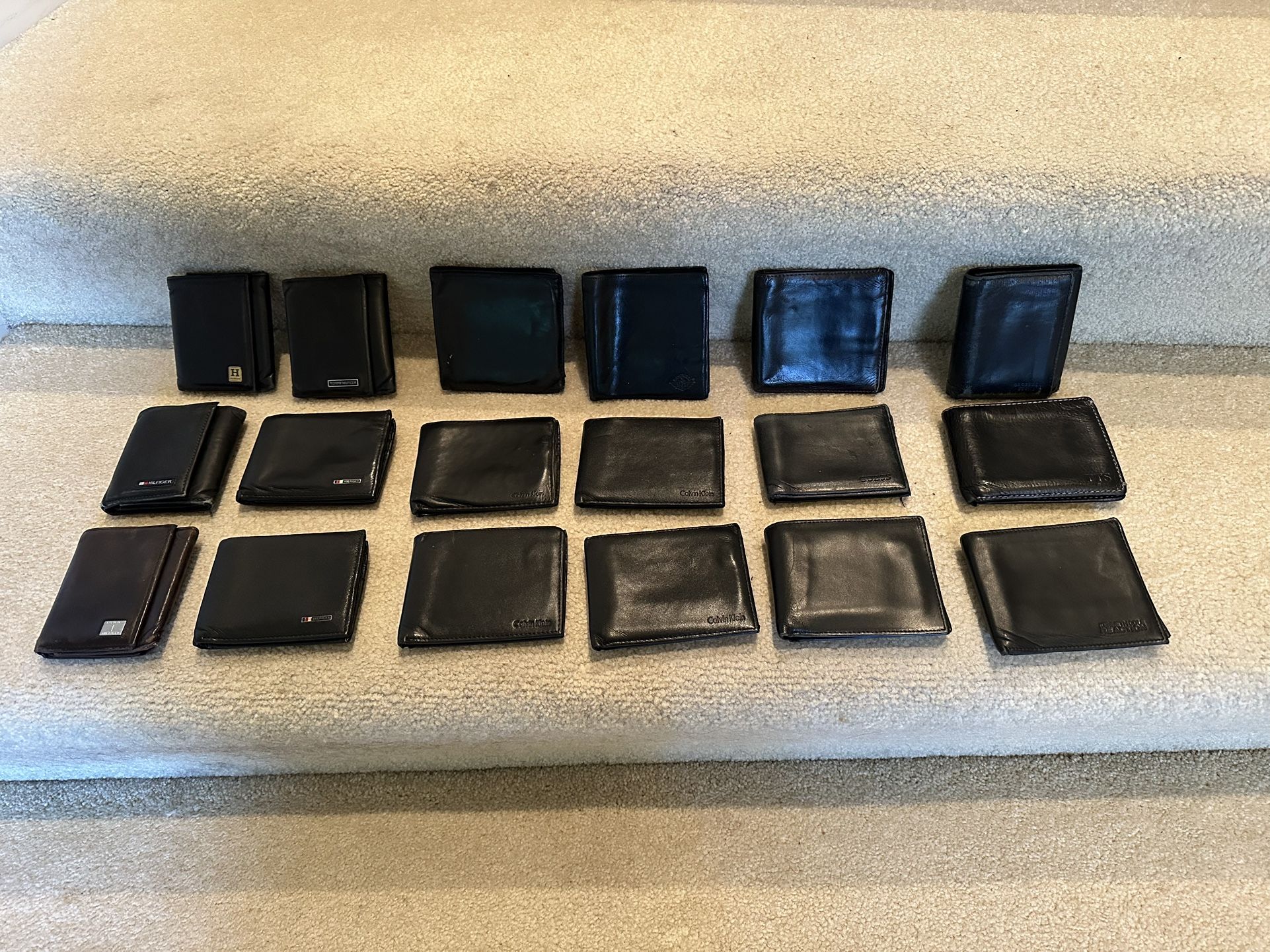 Box Of Leather Wallets