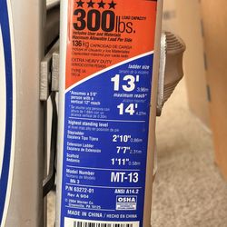 Werner MT-13 Step Ladder