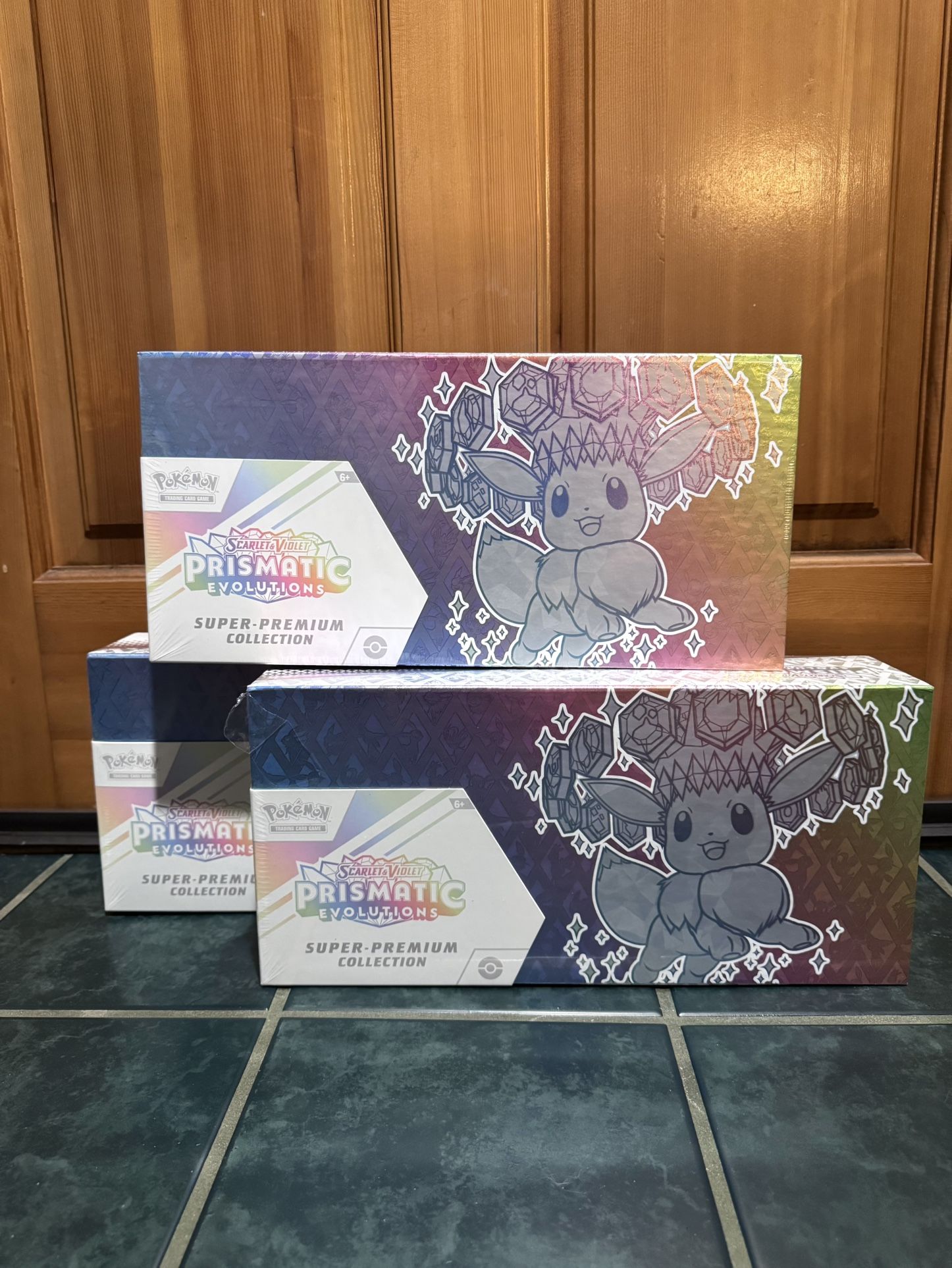 Pokemon Prismatic Evolutions Super Premium Collection Sealed New
