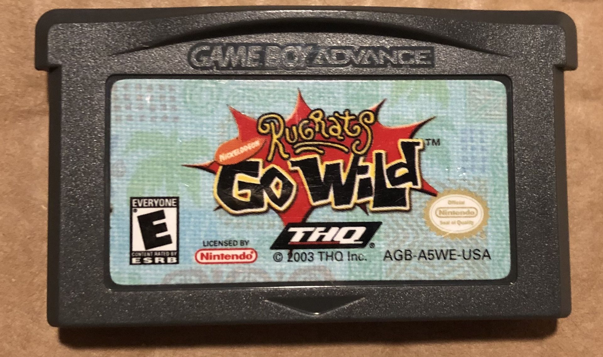Used Rugrats Go Wild GBA Game Cartridge (THQ) - $5