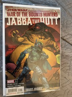 Star Wars War of the Bounty Hunters Jabba the Hutt #1  1st App Deva Lompop 2021p