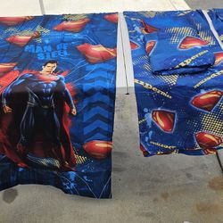 Super Man Set And Courtain