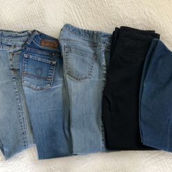 Ladies Jeans Size (0-2)