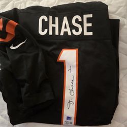 Authentic Signed Nike Jamar Chase Jersey
