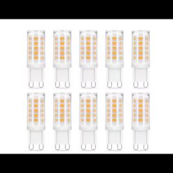 40-Watt Equivalent G9 Base Non-Dimmable LED Light Bulb in Daylight 6000K 10-Pack