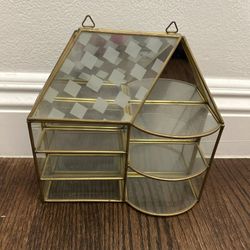 Vintage Mirror Display Houses