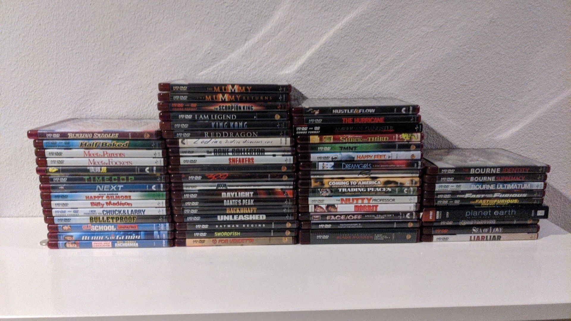 Hd-dvds collection