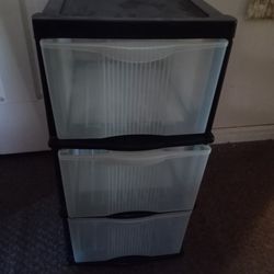 3 Drawer Storage Container Good Condition $10.00