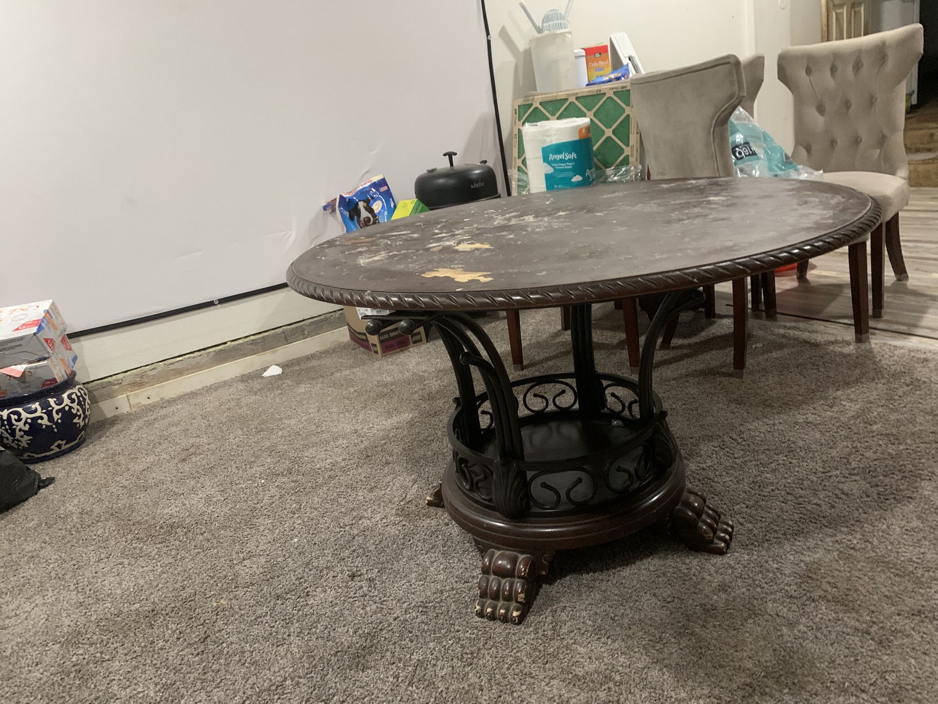 Real Wooden Dining Table