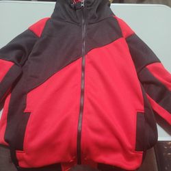 Red And Black Jacket 
