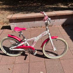 Barbie Bicycle with pink Helmet