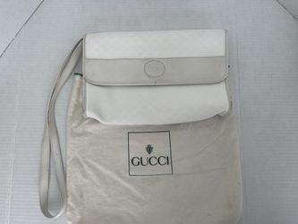 Vintage Gucci White Purse