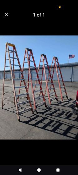 10 Ft Industrial Ladder Rated At 300 Lbs 1 Remaining $140