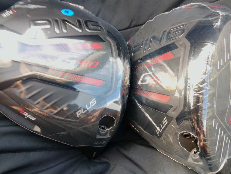 2 Brand New Ping G410 Plus Driver Heads