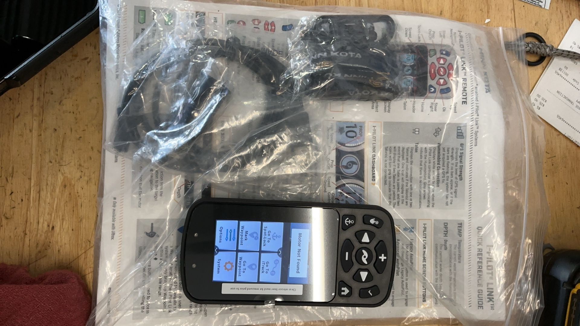 Minnkota Ipilot Link Trolling Motor Remote