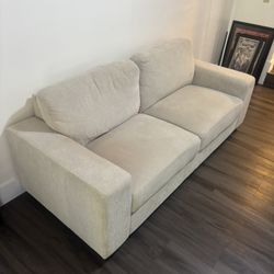 Modern off white sofa