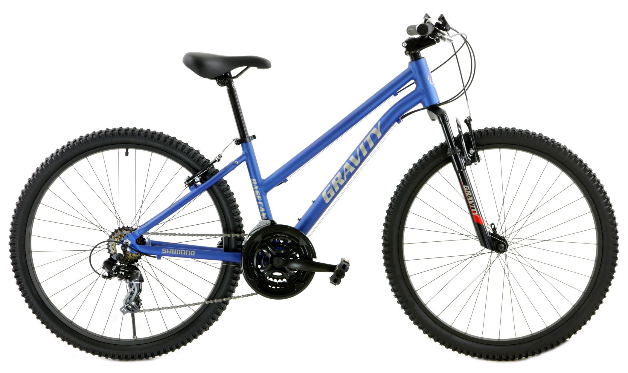 Front Suspension Gravity BaseCamp Mountain Bike V21 for Sale in