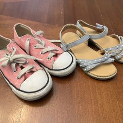 Toddler Girl (two Pairs- Size 9)