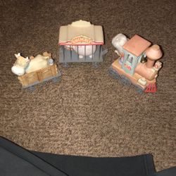 3/4 Bumpkinville Ceramic Train Collection Set