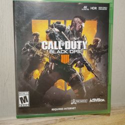 XBOX ONE Black Ops #4