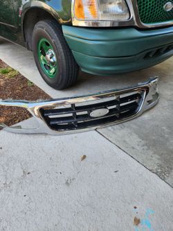 F150 grill front vallance