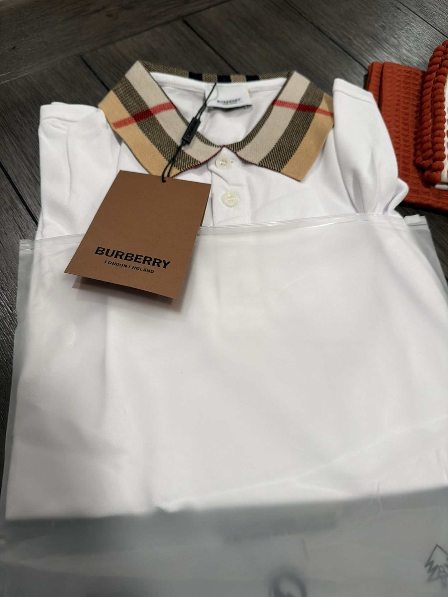 Burberry White Shirt
