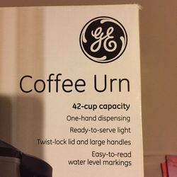 General Electric 42 cup coffee urn