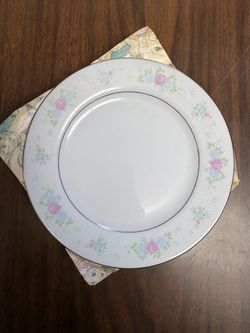 3pc China Garden Prestige 1990’s plates