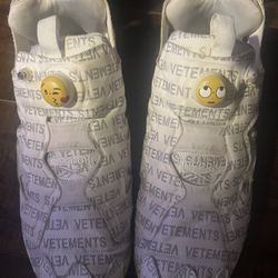 Vetements Reebok Pump Collab Shoe