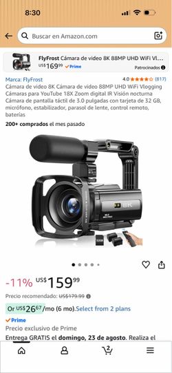 Videocamera 88mpx