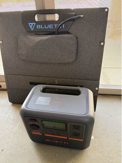 New Bluetti AC70P Backup Power + Solar Panel