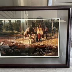 LIMITED EDITION signed Gary Kapp Print #89/250 “Wary eye “