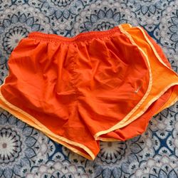Nike Orange Shorts Size L