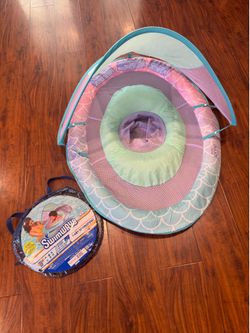 Swimways baby springfloat with sun canopy