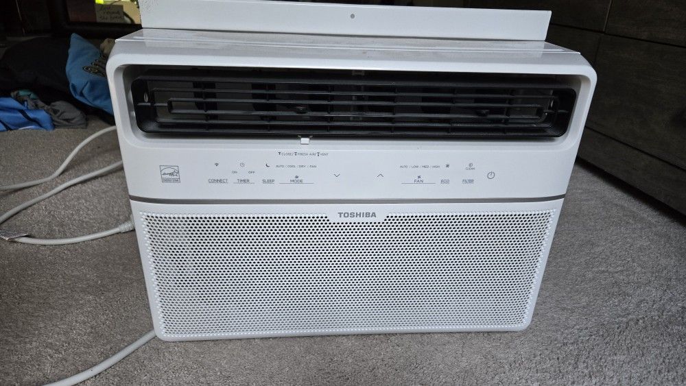 Toshiba Window Air Conditioner 10,000 BTU w/ Wi-Fi and Remote