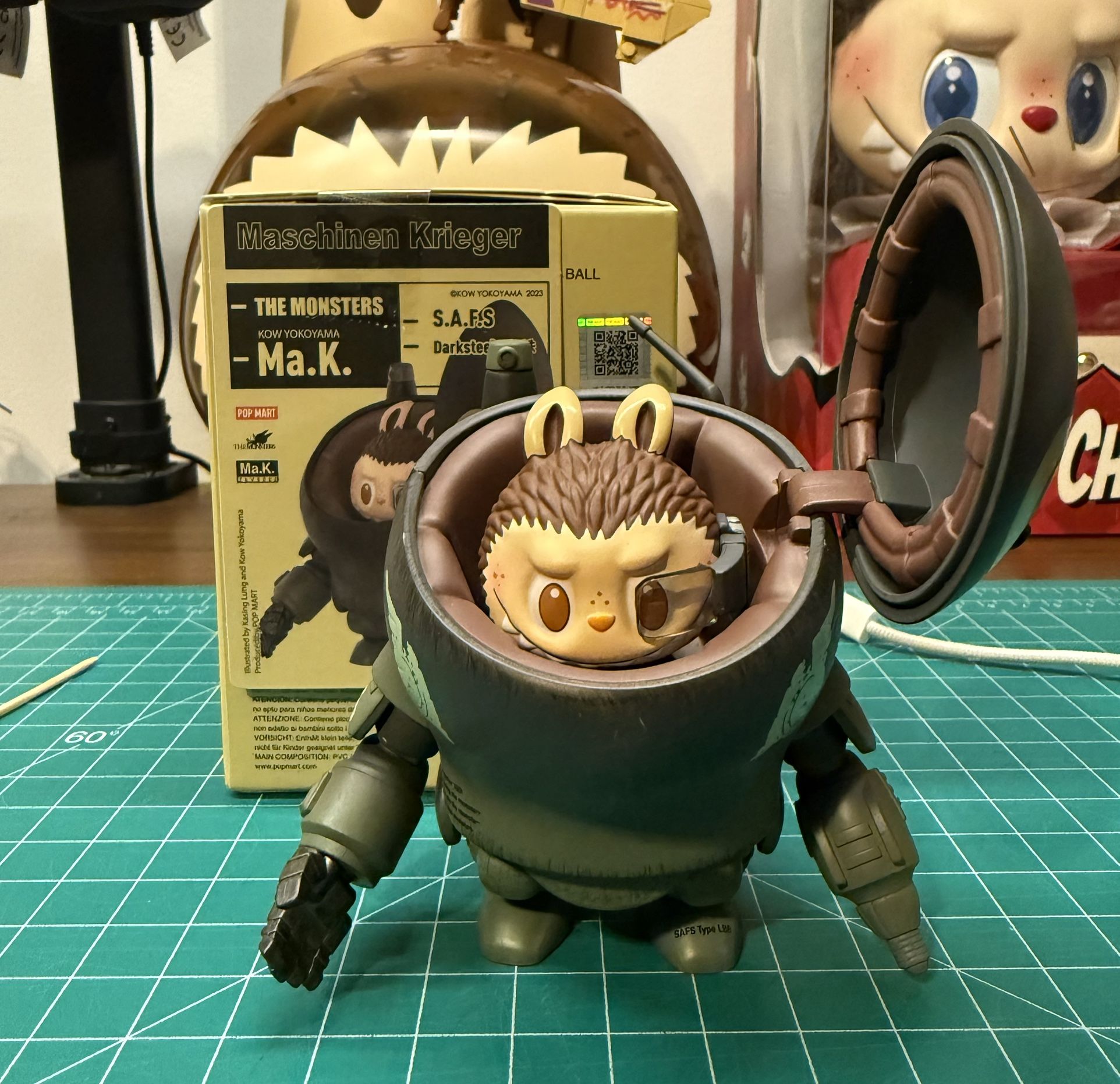 Kaw Yokoyama Labubu Ma.K Darksteel 