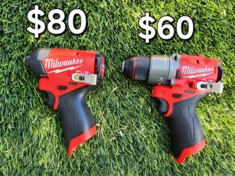 Milwaukee M12 FUEL Impact Driver & Drill Set TOOL-ONLY