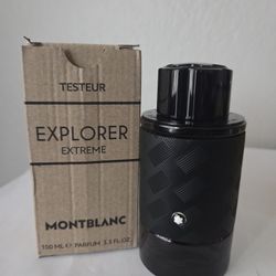 MONTBLANC EXPLORER EXTREME PARFUM 3.3OZ/100ML,  NEW IN BOX