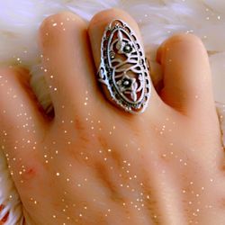 Amazing Ring 💍 Flower Print(Size 9)