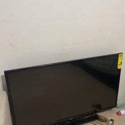 Sanyo TV Black 38” inch flat screen 