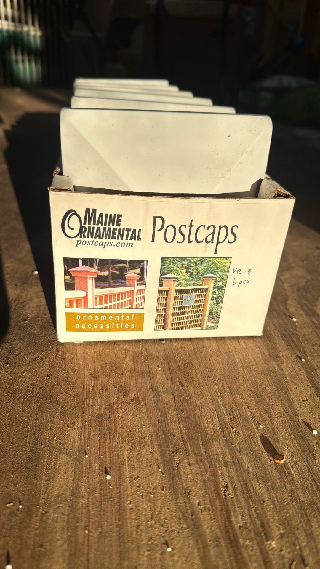 4” By 4”” Caps