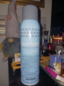 SPARSAN Q DISINFECTANT LINEN SCENT 20IZ CANS GOT OVER 37 LEFT SELL4 EACH BUY 5 OR MORE