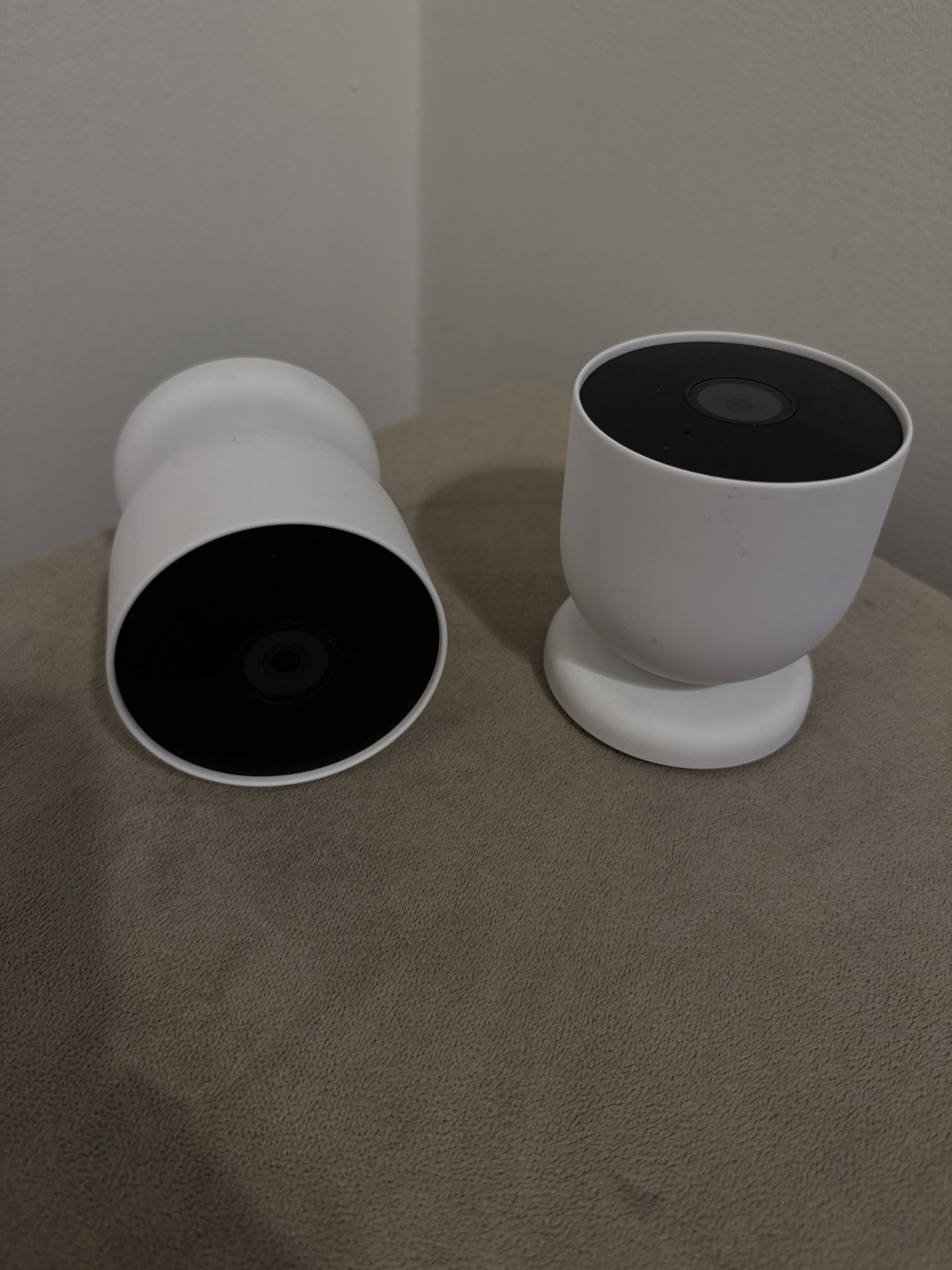 Google Nest Cam (Wired) – 2 Pack Indoor Security Cameras