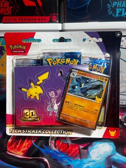 Pokémon 30th Celebration Tech Sticker Collection