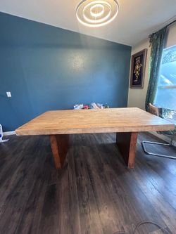 72 inch Dining table with bench Only