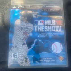 PlayStation 3 : MLB 10 The Show VideoGames