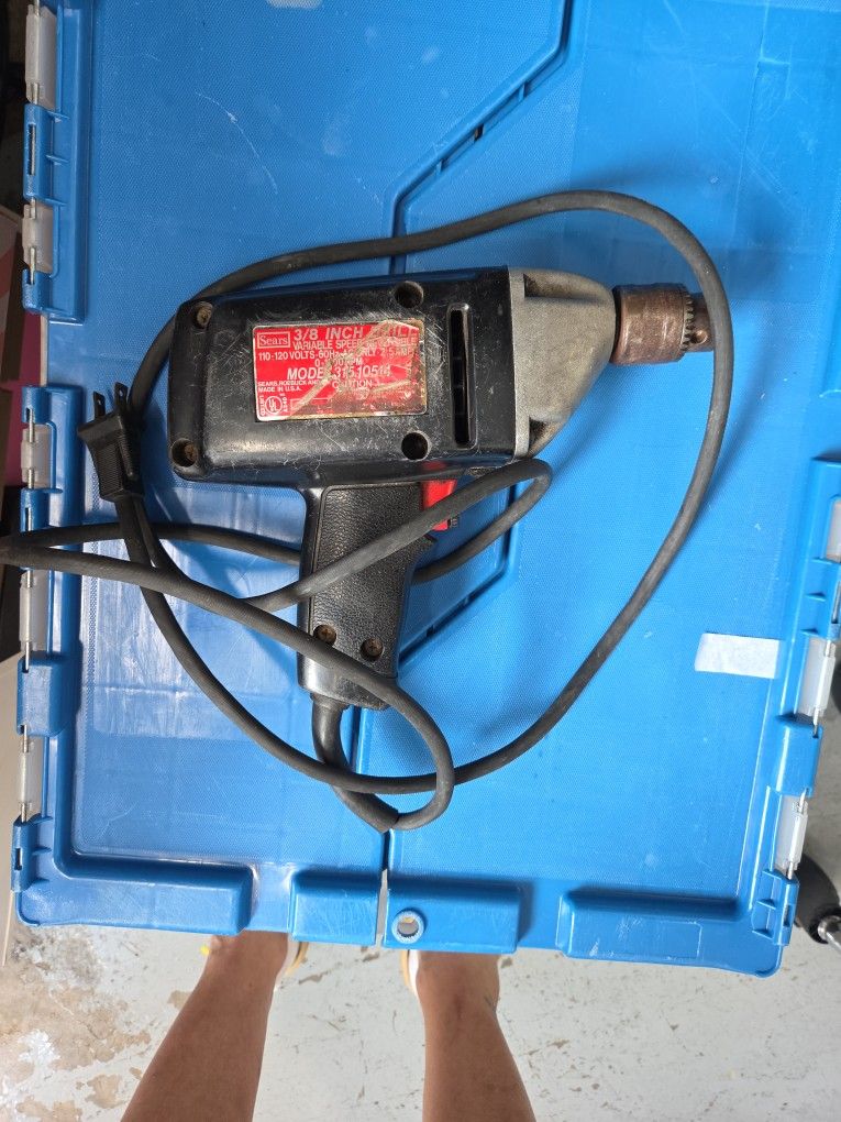 3/8" Sears Crsftsman Corded Drill