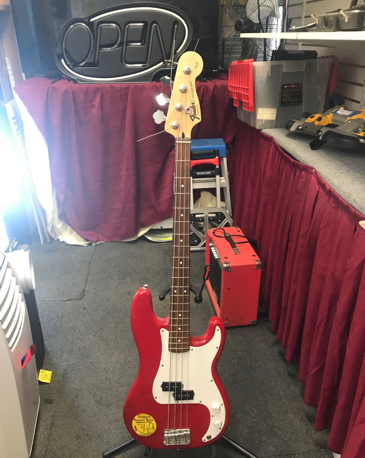 Fender precision bass guitar