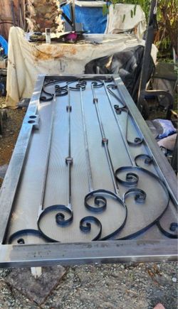 Iron security front door